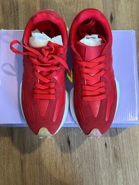Red Women's 7 Fashion Sneakers - Berness, New/never worn